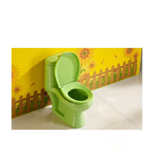 children sanitary wares Sets bathroom green color Children's  ceramic Toilet